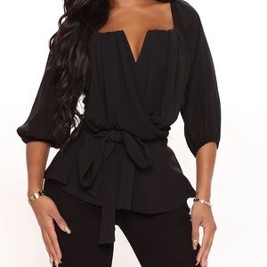 Peplum shirt